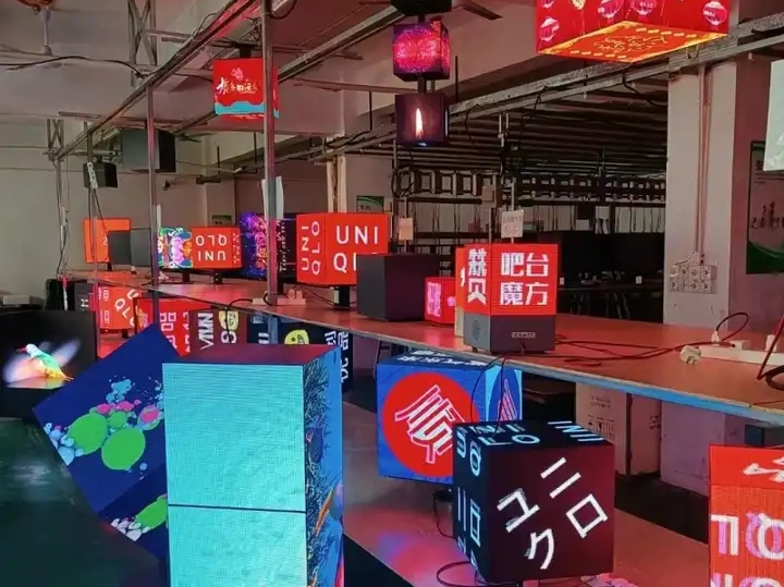 Control de cubos LED con smartphone